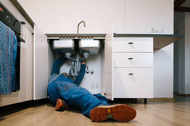 Professional Plumbing technician working in Lyons, WI
